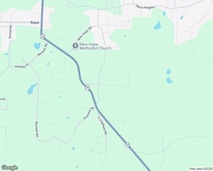 map of restaurants, bars, coffee shops, grocery stores, and more near 2815 Social Hill Road in Benton