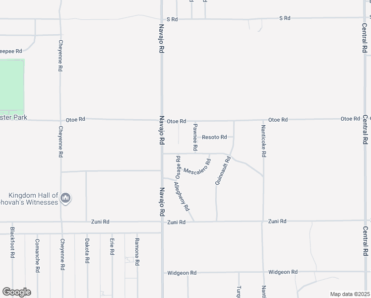 map of restaurants, bars, coffee shops, grocery stores, and more near 21792 Carlisle Road in Apple Valley