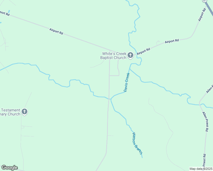 map of restaurants, bars, coffee shops, grocery stores, and more near 294 White Plains Church Road in Clarkton