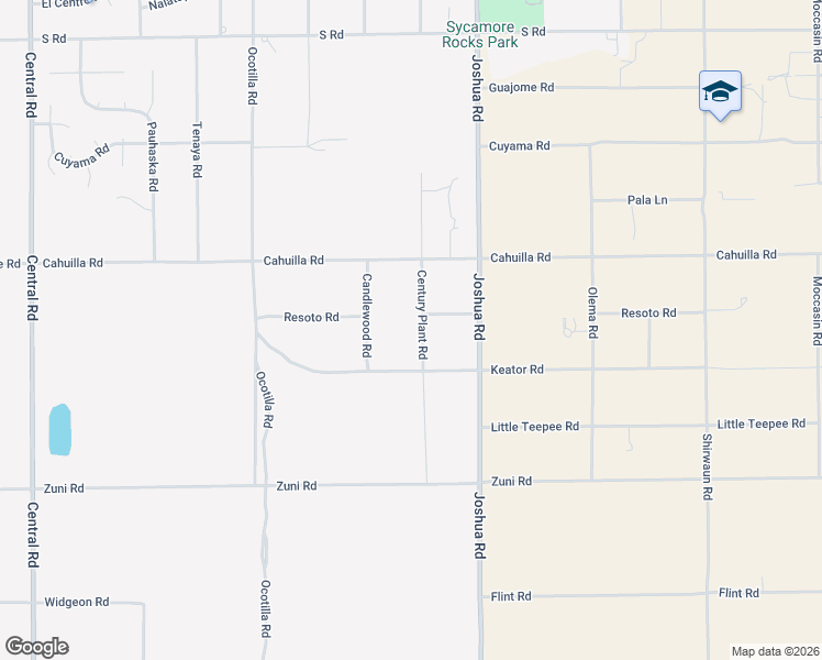 map of restaurants, bars, coffee shops, grocery stores, and more near 15989 Century Plant Road in Apple Valley