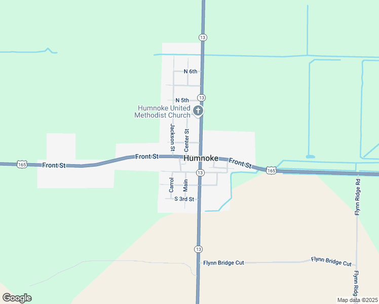 map of restaurants, bars, coffee shops, grocery stores, and more near 12220 U.S. 165 in Humnoke
