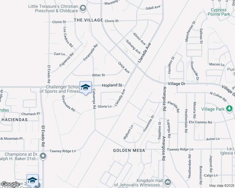 map of restaurants, bars, coffee shops, grocery stores, and more near 15011 Maribelle Drive in Victorville