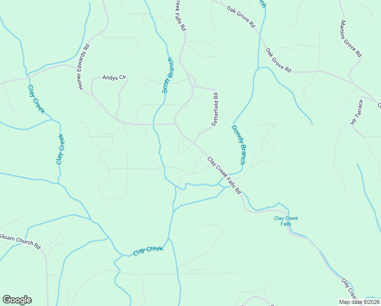 map of restaurants, bars, coffee shops, grocery stores, and more near 1367 Clay Creek Falls Road in Dahlonega