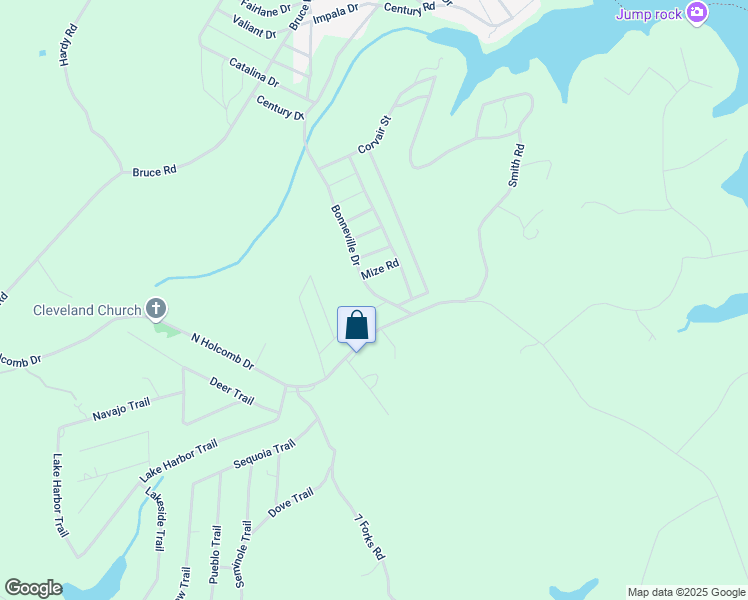 map of restaurants, bars, coffee shops, grocery stores, and more near 734 Bonneville Drive in Martin