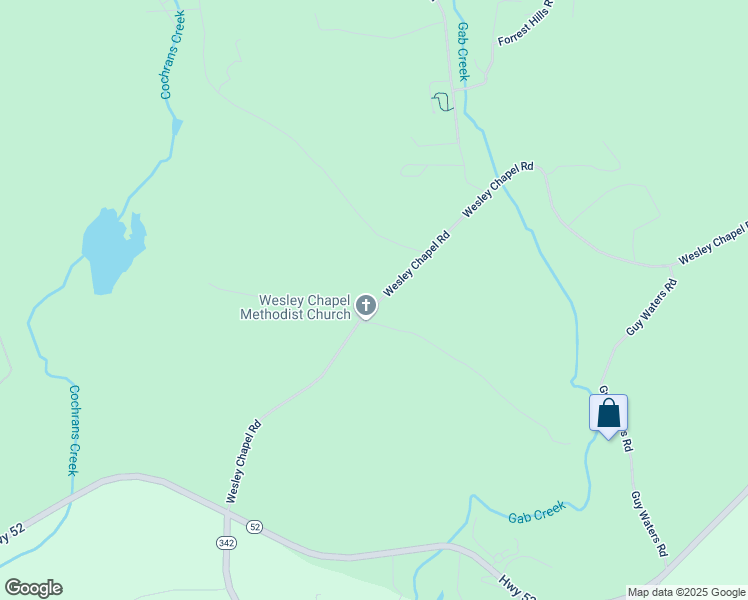 map of restaurants, bars, coffee shops, grocery stores, and more near 1806 Wesley Chapel Road in Dahlonega