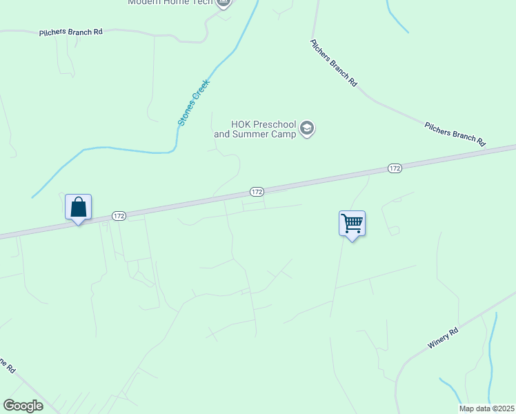 map of restaurants, bars, coffee shops, grocery stores, and more near 512 Oyster Rock Lane in Sneads Ferry
