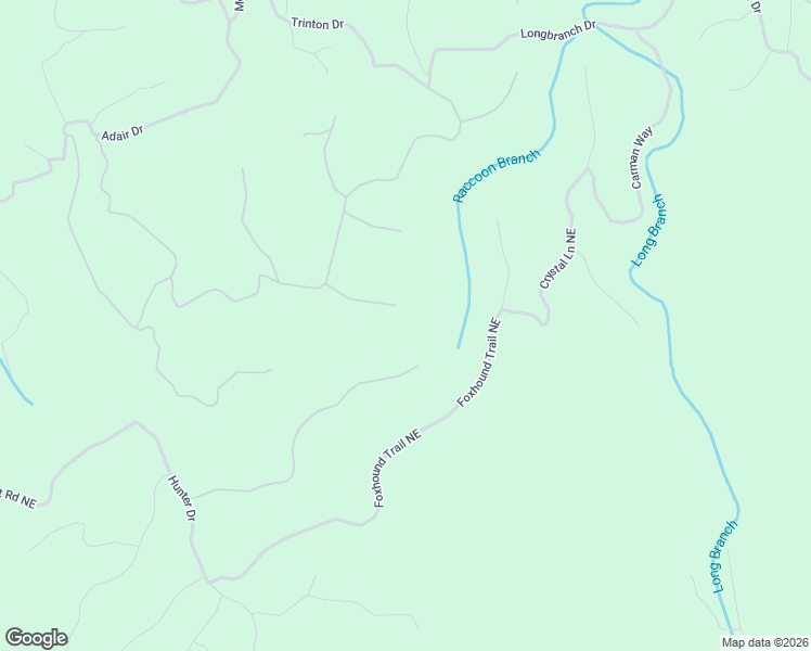 map of restaurants, bars, coffee shops, grocery stores, and more near 1196 Jewel Court Northeast in Ranger