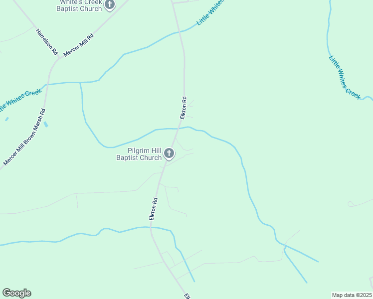 map of restaurants, bars, coffee shops, grocery stores, and more near 67 Hatties Place in Clarkton
