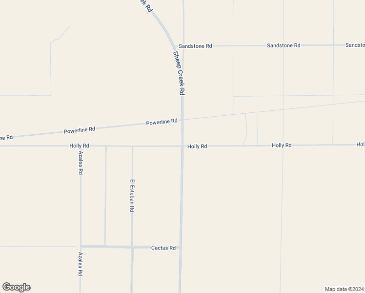 map of restaurants, bars, coffee shops, grocery stores, and more near Holly Road in San Bernardino County