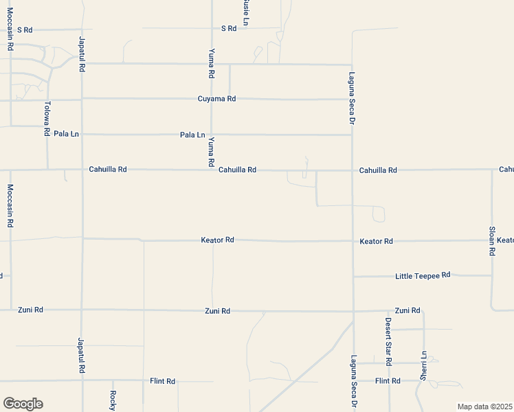 map of restaurants, bars, coffee shops, grocery stores, and more near 24625 Cahuilla Road in Apple Valley