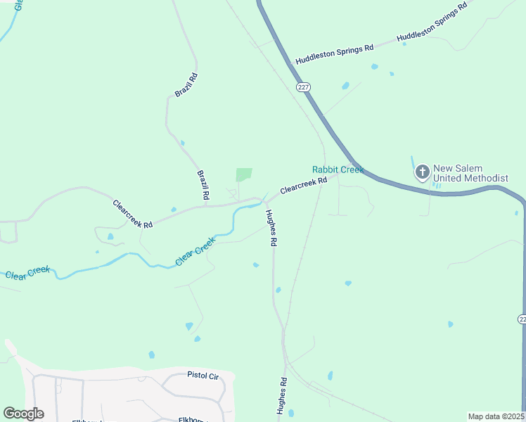 map of restaurants, bars, coffee shops, grocery stores, and more near 729 Hughes Road in Hot Springs