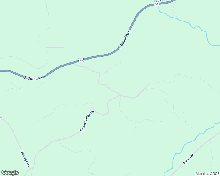 map of restaurants, bars, coffee shops, grocery stores, and more near 288 Summit Ridge Road in Hot Springs