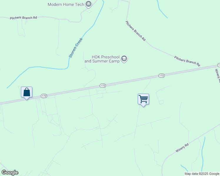 map of restaurants, bars, coffee shops, grocery stores, and more near 636 Ebb Tide Lane in Sneads Ferry