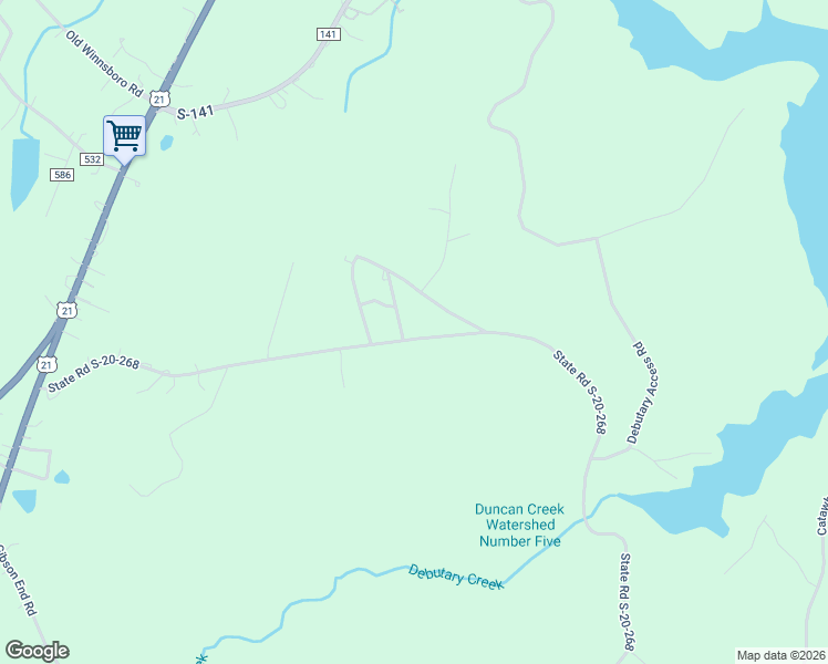 map of restaurants, bars, coffee shops, grocery stores, and more near 46 Tanglewood Lane in Great Falls