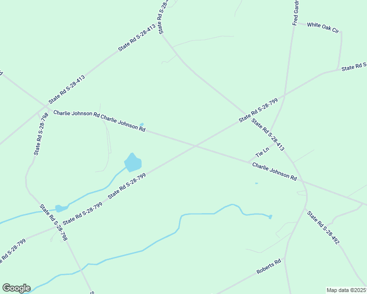 map of restaurants, bars, coffee shops, grocery stores, and more near 1115 Charlie Johnson Road in Kershaw