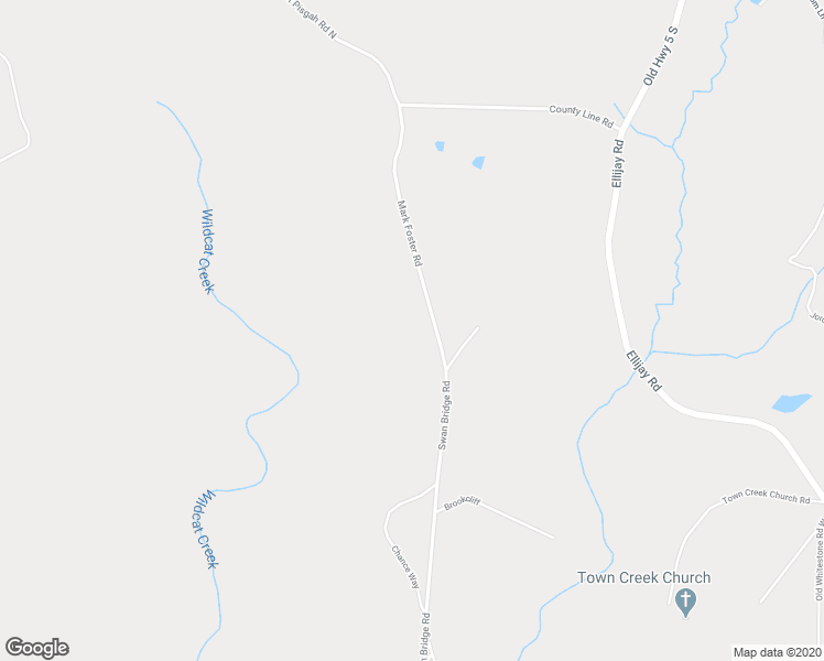 map of restaurants, bars, coffee shops, grocery stores, and more near 2359 Swan Bridge Road in Talking Rock