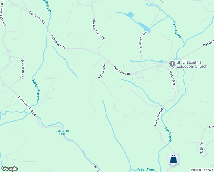 map of restaurants, bars, coffee shops, grocery stores, and more near 45 J Mountain Drive in Dahlonega