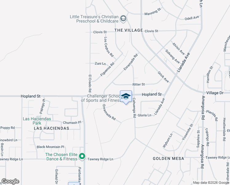 map of restaurants, bars, coffee shops, grocery stores, and more near 14760 Hopland Street in Victorville