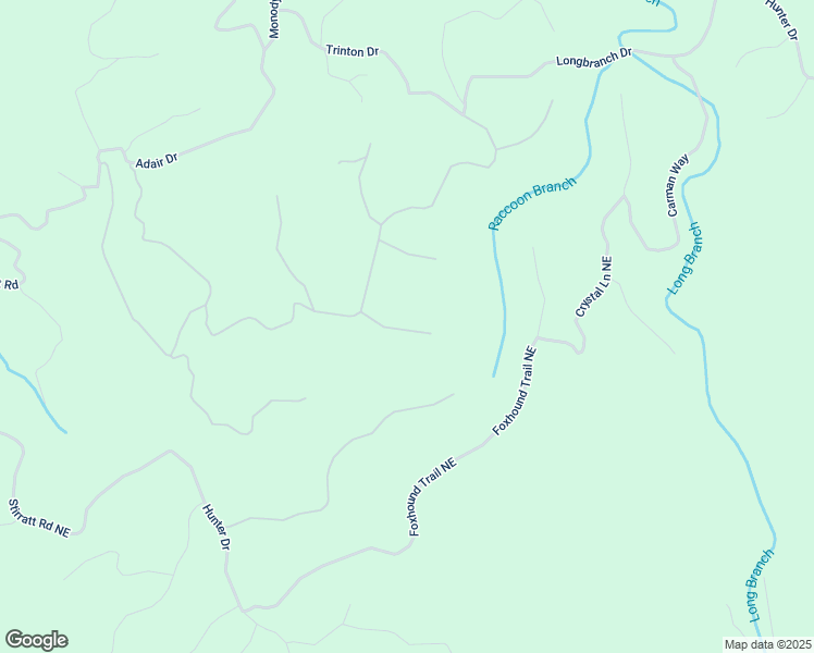 map of restaurants, bars, coffee shops, grocery stores, and more near 1087 Mayfield Lane Northeast in Ranger
