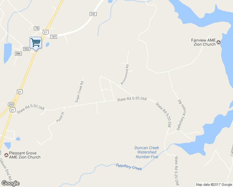 map of restaurants, bars, coffee shops, grocery stores, and more near 46 Tanglewood Lane in Great Falls