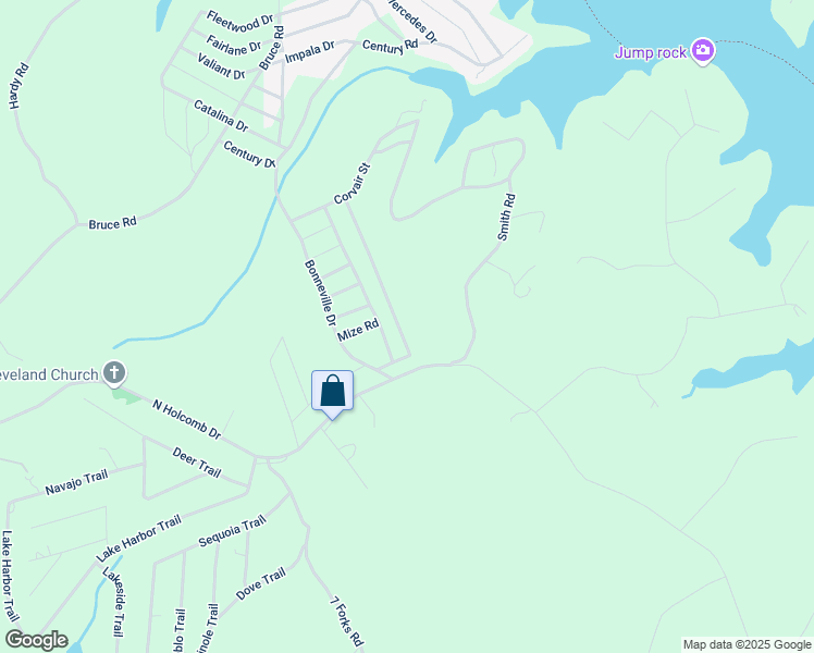 map of restaurants, bars, coffee shops, grocery stores, and more near Mize Road in Martin