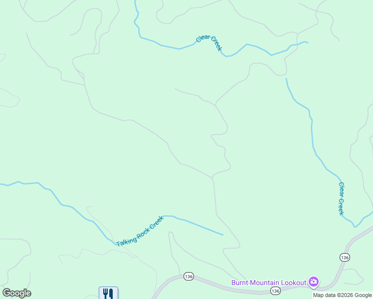 map of restaurants, bars, coffee shops, grocery stores, and more near 104 Andes Ridge in Big Canoe