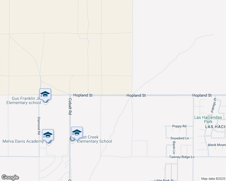 map of restaurants, bars, coffee shops, grocery stores, and more near Holly Road in Adelanto