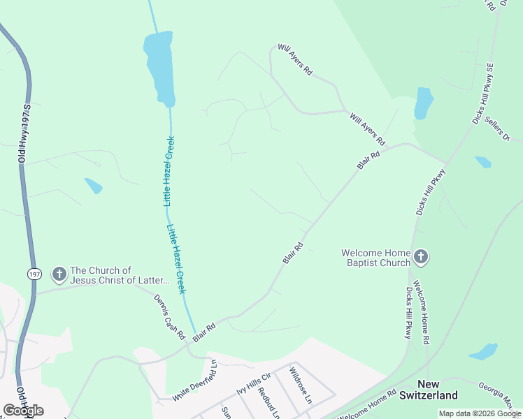 map of restaurants, bars, coffee shops, grocery stores, and more near 266 Beck Road in Mount Airy