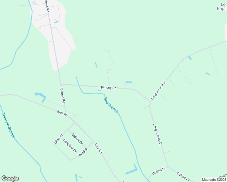 map of restaurants, bars, coffee shops, grocery stores, and more near 442 Quincey Drive in Lumberton