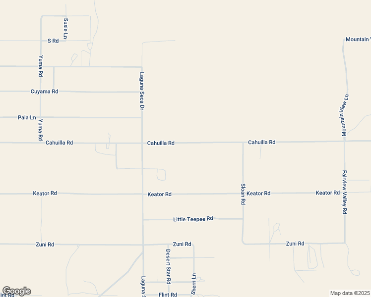 map of restaurants, bars, coffee shops, grocery stores, and more near Cahuilla Road in Apple Valley