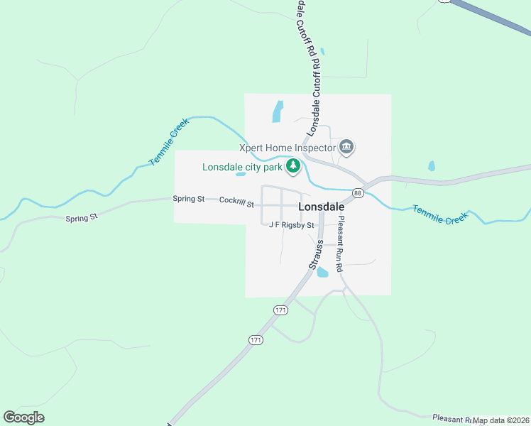 map of restaurants, bars, coffee shops, grocery stores, and more near 462 J F Rigsby Street in Lonsdale