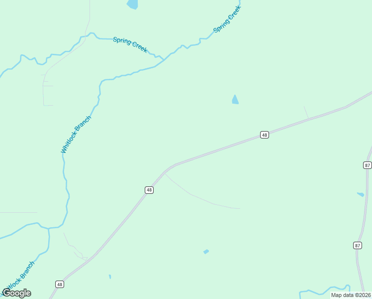 map of restaurants, bars, coffee shops, grocery stores, and more near 7487 County Road 48 in Russellville