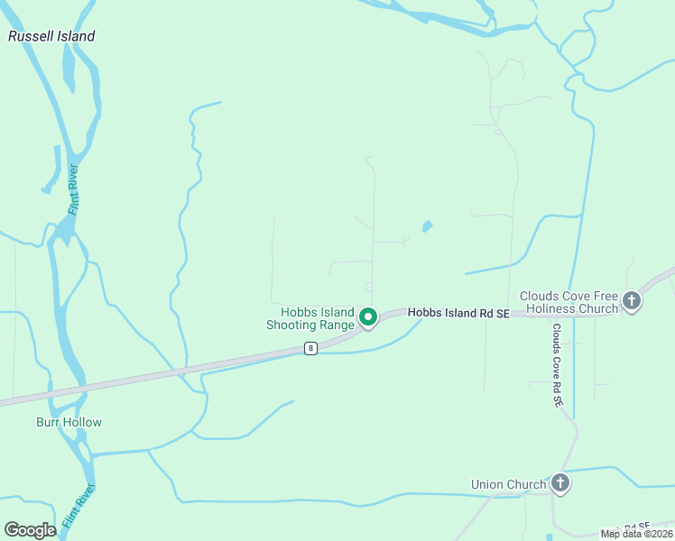map of restaurants, bars, coffee shops, grocery stores, and more near 148 Highway 72 Lane in Huntsville