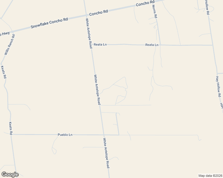 map of restaurants, bars, coffee shops, grocery stores, and more near 4623 White Antelope Road in Snowflake