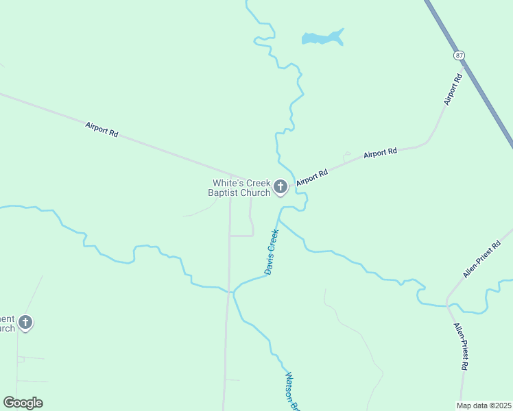 map of restaurants, bars, coffee shops, grocery stores, and more near 87 Red Hill Street in Clarkton