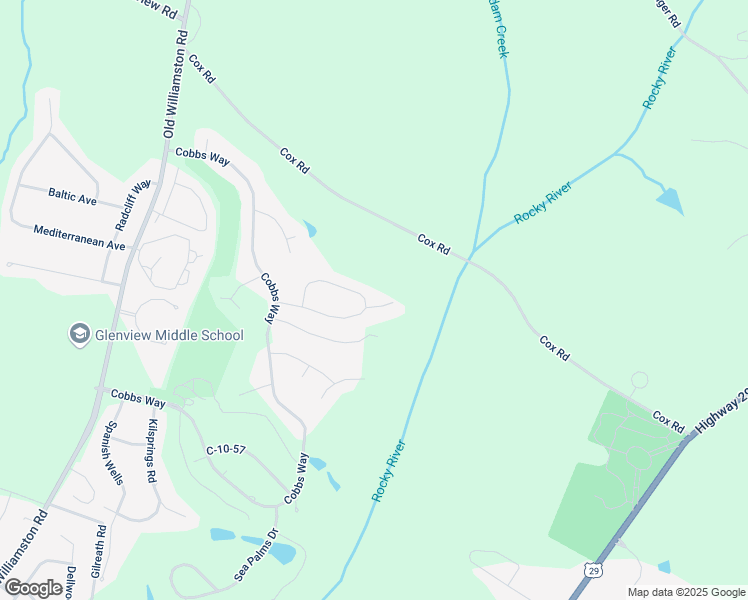 map of restaurants, bars, coffee shops, grocery stores, and more near 512 Quail Hollow Road in Anderson