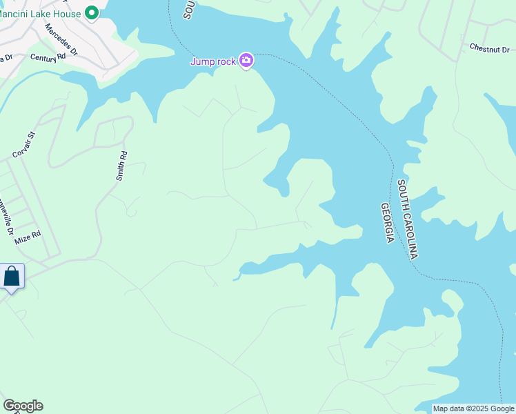 map of restaurants, bars, coffee shops, grocery stores, and more near 24 Shore Crest Drive in Martin