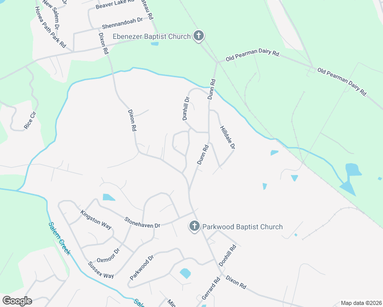 map of restaurants, bars, coffee shops, grocery stores, and more near 104 Donaree Drive in Anderson