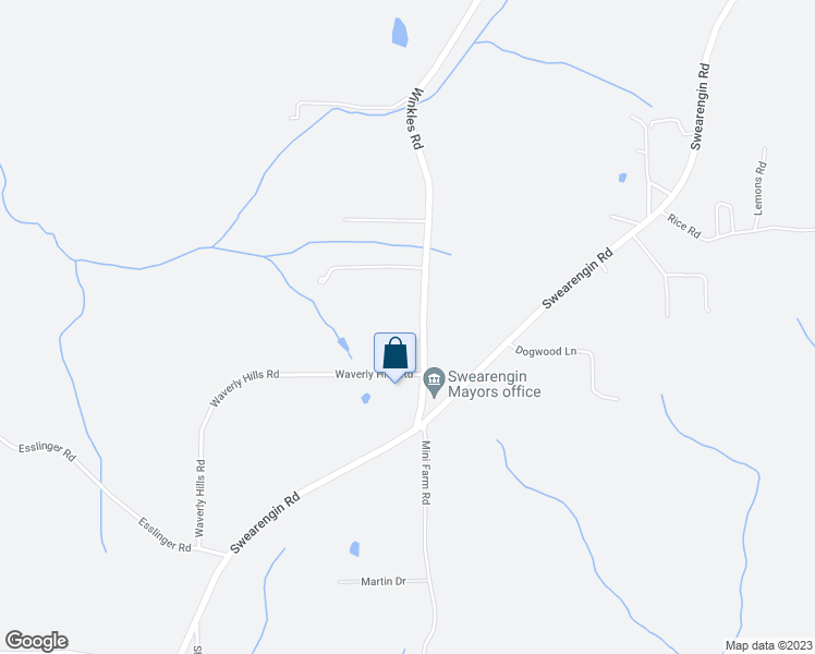 map of restaurants, bars, coffee shops, grocery stores, and more near 223 Winkles Road in Grant