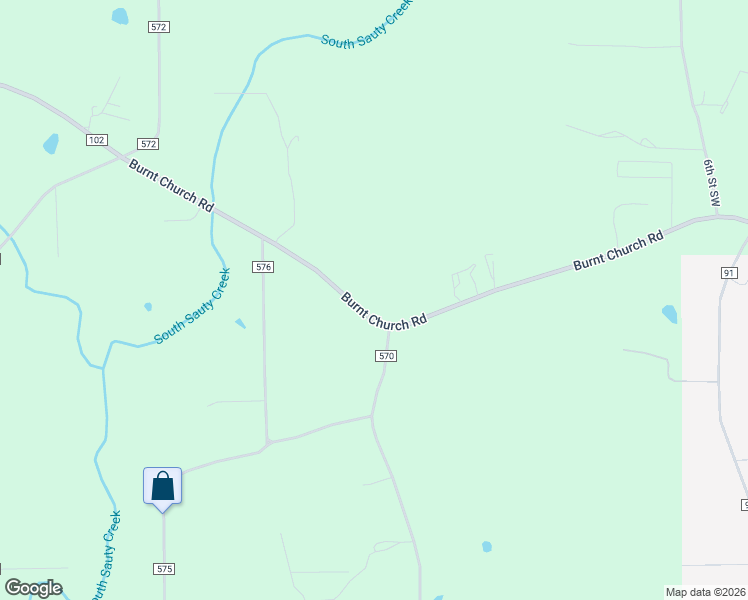 map of restaurants, bars, coffee shops, grocery stores, and more near 2070 County Road 102 in Rainsville