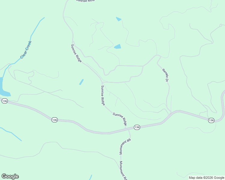 map of restaurants, bars, coffee shops, grocery stores, and more near 111 Burnt Mountain Ridge Road in Jasper