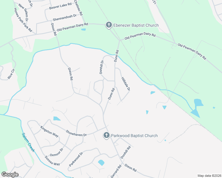 map of restaurants, bars, coffee shops, grocery stores, and more near 1411 Dunn Road in Anderson