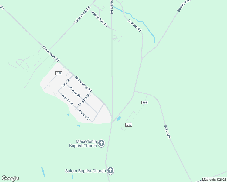 map of restaurants, bars, coffee shops, grocery stores, and more near 1349 Salem Road in Bennettsville