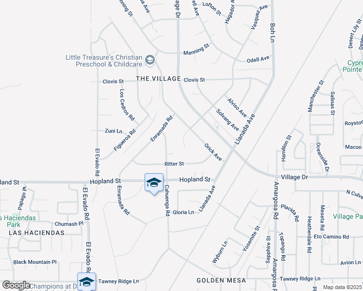 map of restaurants, bars, coffee shops, grocery stores, and more near in Victorville