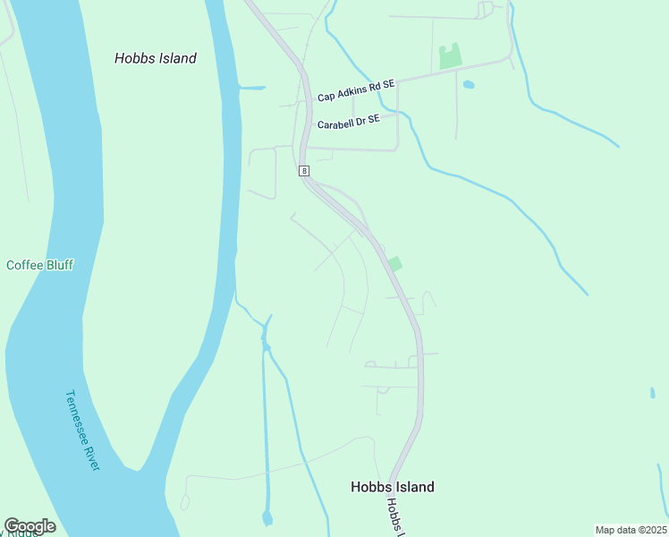 map of restaurants, bars, coffee shops, grocery stores, and more near 17018 River Pier Drive in Huntsville