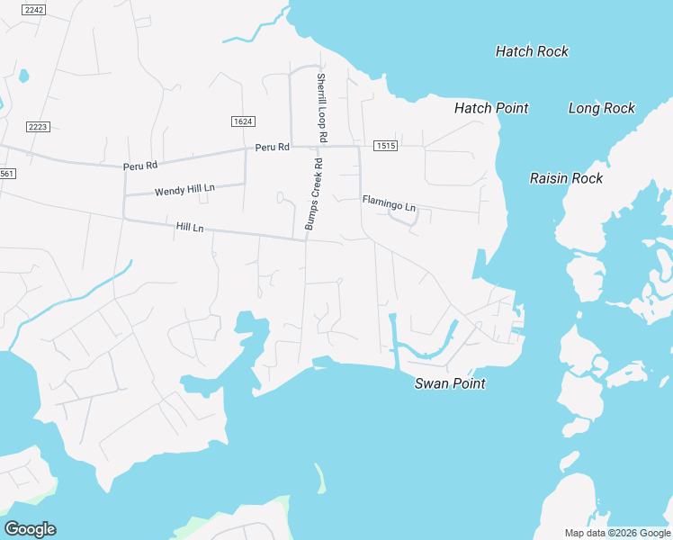 map of restaurants, bars, coffee shops, grocery stores, and more near 6 Bay Drive in Sneads Ferry