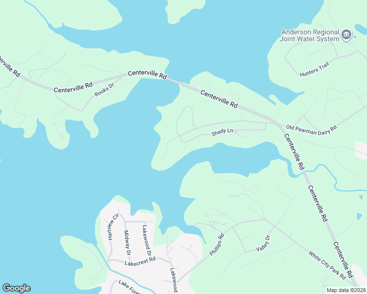 map of restaurants, bars, coffee shops, grocery stores, and more near 101 Pearman Dairy Road in Anderson