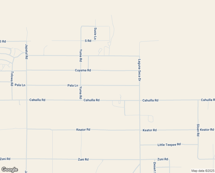 map of restaurants, bars, coffee shops, grocery stores, and more near 24617 Pala Lane in Apple Valley