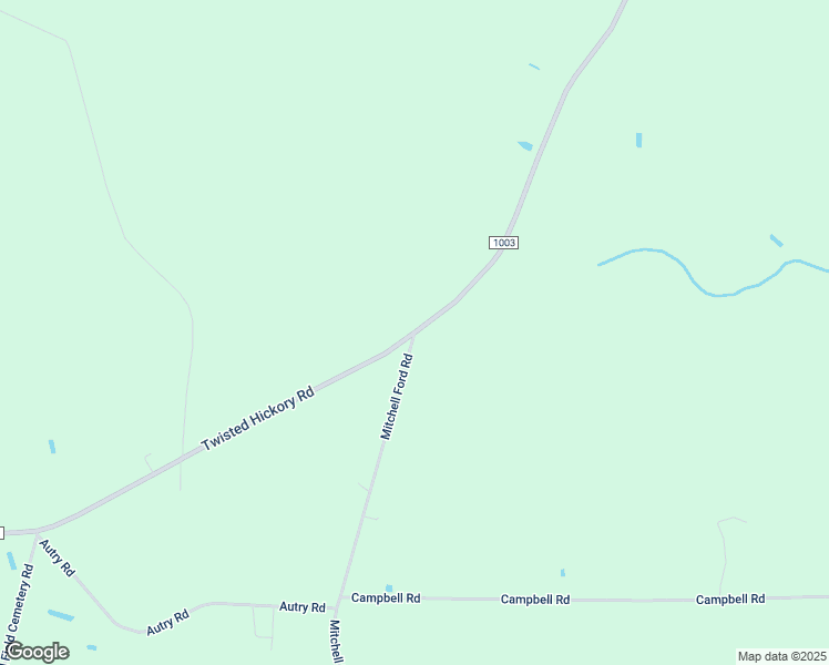 map of restaurants, bars, coffee shops, grocery stores, and more near Mitchell Ford Road in Butters