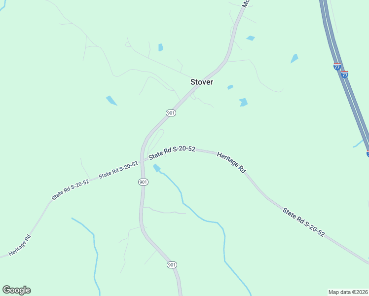 map of restaurants, bars, coffee shops, grocery stores, and more near 4675 State Road S-20-52 in Blackstock